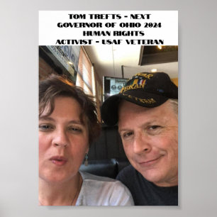 Tom Trefts for Ohio Governor 2024 Poster