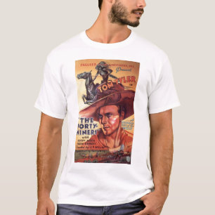 Tom Tyler 1932 Vintager Filmplakat T - Shirt
