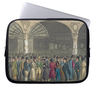 Tom u. Jerry, welche die Börse, von 'Lif besuchen Laptopschutzhülle