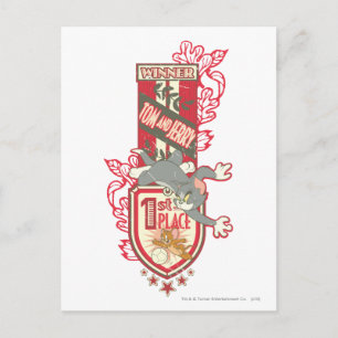 Tom und Jerry 1. Platz 1 Postkarte
