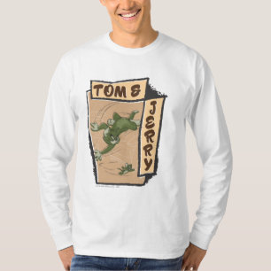 Tom und Jerry auf einem Tan-Sofa T-Shirt