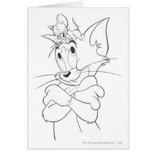 Tom und Jerry auf Kopf