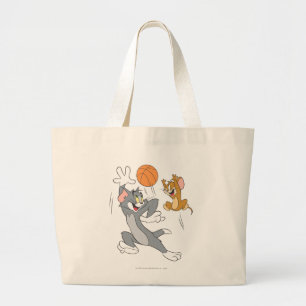 Tom- und Jerry-Basketball 1 Jumbo Stoffbeutel