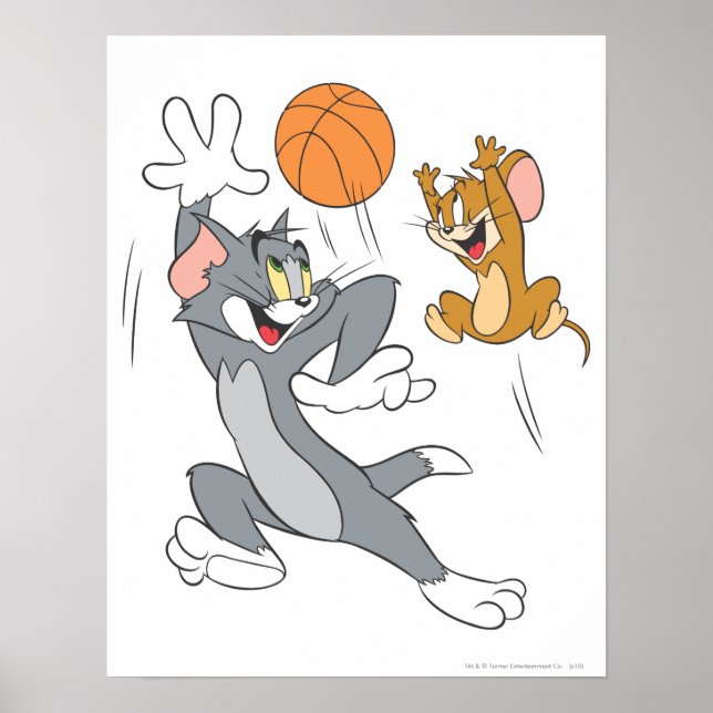 Tom und Jerry Basketball 1 Poster (Vorne)