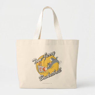 Tom und Jerry Basketball 2 Jumbo Stoffbeutel
