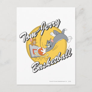 Tom und Jerry Basketball 2 Postkarte