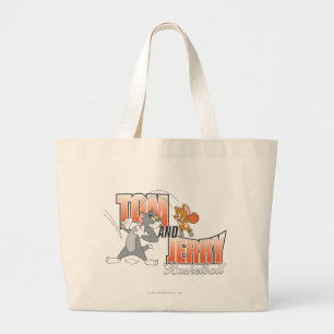 Tom- und Jerry-Basketball 3 Jumbo Stoffbeutel