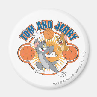 Tom und Jerry Basketball 4 Magnet