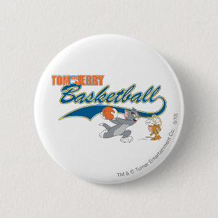 Tom und Jerry Basketball 5 Button