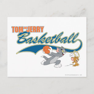 Tom und Jerry Basketball 5 Postkarte