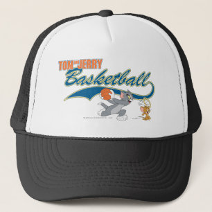 Tom- und Jerry-Basketball 5 Truckerkappe