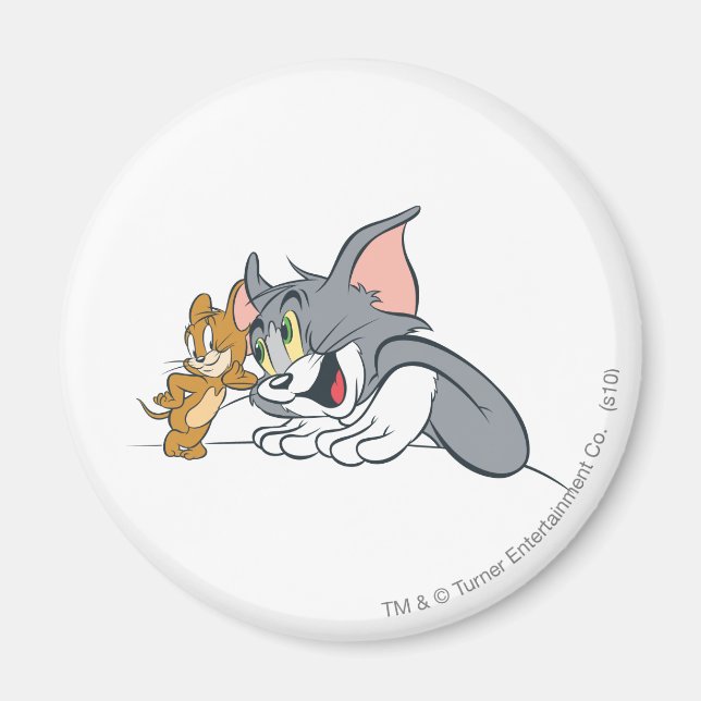 Tom und Jerry Best Buds Magnet (Vorne)