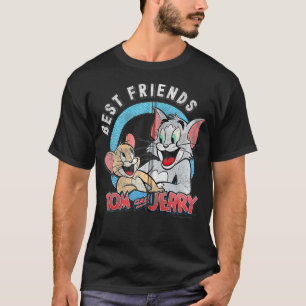 Tom und Jerry Best Friends Portrait Zip T-Shirt