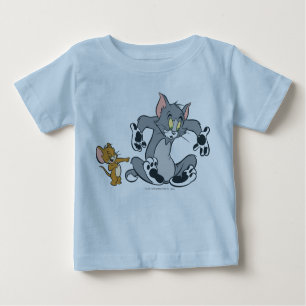 Tom und Jerry Black Paw Cat Baby T-shirt