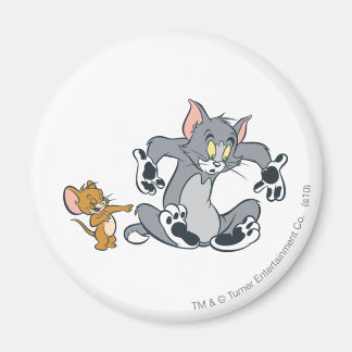 Tom und Jerry Black Paw Cat Magnet