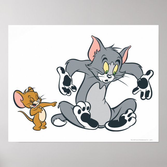Tom und Jerry Black Paw Cat Poster (Vorne)