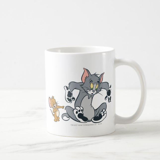 Tom und Jerry Black Paw Cat Tasse (Rechts)