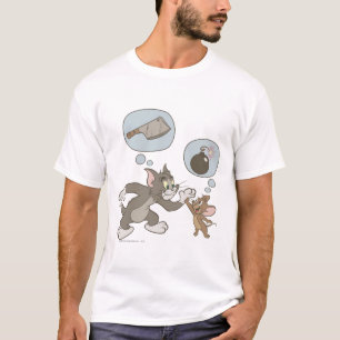 Tom- und Jerry-böse Gedanken T-Shirt