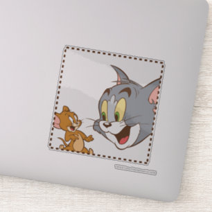 Tom und Jerry Briefmarke Aufkleber