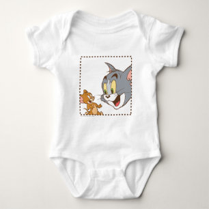 Tom und Jerry Briefmarke Baby Strampler