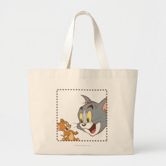 Tom und Jerry Briefmarke Jumbo Stoffbeutel