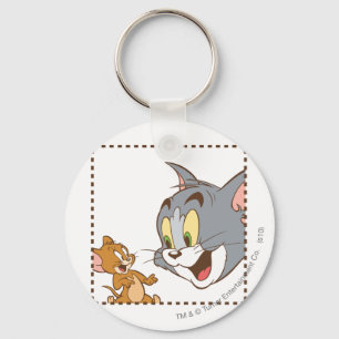 Tom und Jerry Briefmarke Schlüsselanhänger