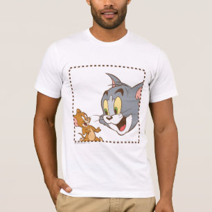 Tom- und Jerry-Briefmarke T-Shirt