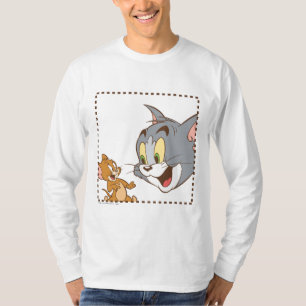 Tom und Jerry Briefmarke T-Shirt