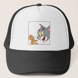 Tom- und Jerry-Briefmarke Truckerkappe