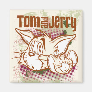 Tom und Jerry Brown und Green Magnet