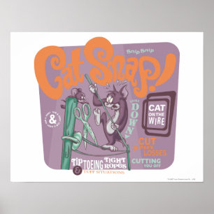 Tom und Jerry Cat Snap Poster