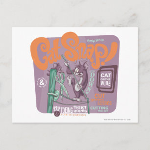 Tom und Jerry Cat Snap Postkarte