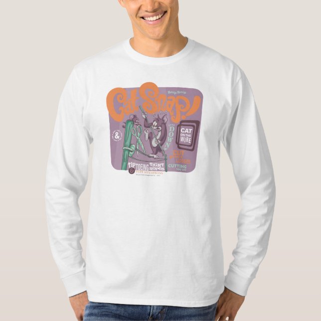 Tom und Jerry Cat Snap T-Shirt (Vorderseite)