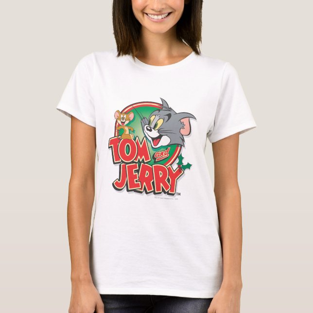 Tom und Jerry Classic Logo T-Shirt (Vorderseite)