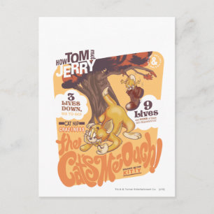 Tom und Jerry die Katzen, die ich-Ouch Postkarte