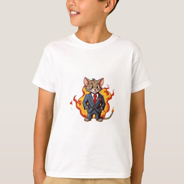 Tom und Jerry: ElementarDuo T-Shirt (Vorderseite)