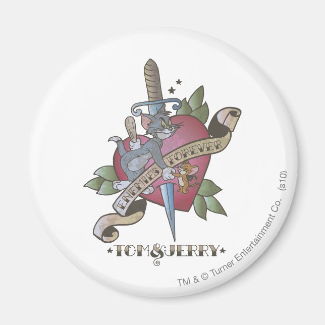 Tom und Jerry Enemies für immer 2 Magnet (Vorne)