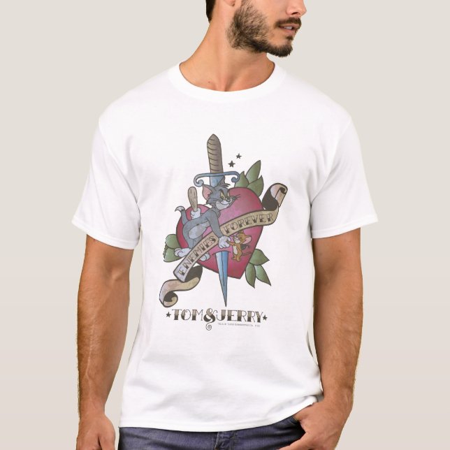 Tom und Jerry Enemies für immer 2 T-Shirt (Vorderseite)