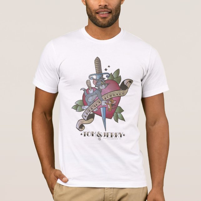 Tom und Jerry Enemies für immer 2 T-Shirt (Vorderseite)