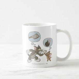 Tom und Jerry Evil Gedanken Tasse