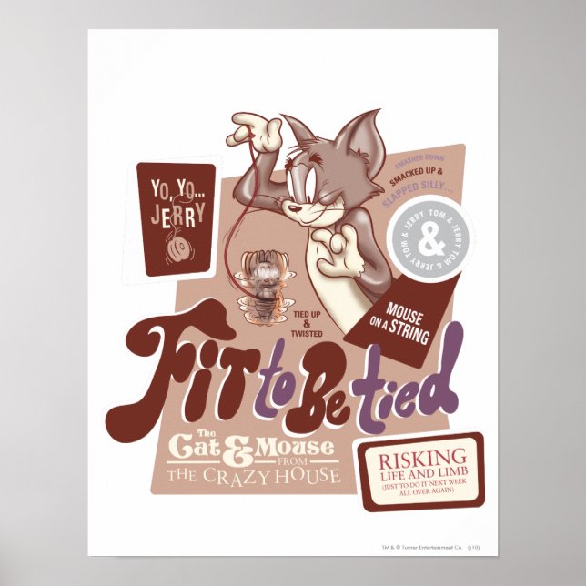 Tom und Jerry fühlen sich wie getippt Poster (Vorne)