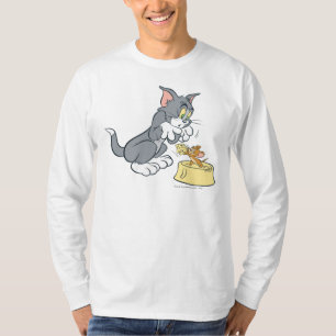 Tom und Jerry füttern die Katze T-Shirt