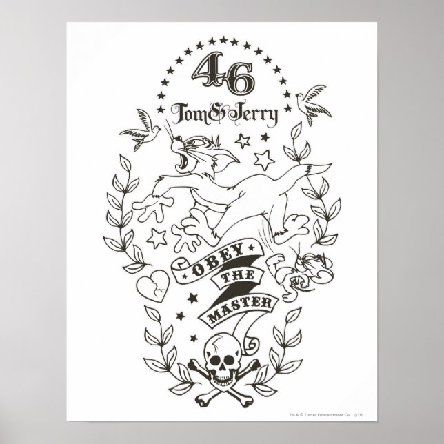 Tom und Jerry gehorchen dem Meister 1 Poster (Vorne)
