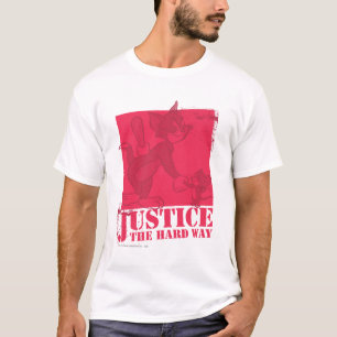 Tom- und Jerry-Gerechtigkeit die harte Weise T-Shirt