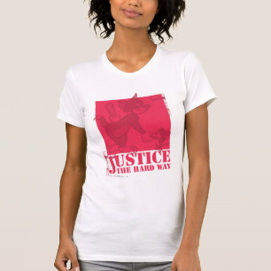 Tom- und Jerry-Gerechtigkeit die harte Weise T-Shirt