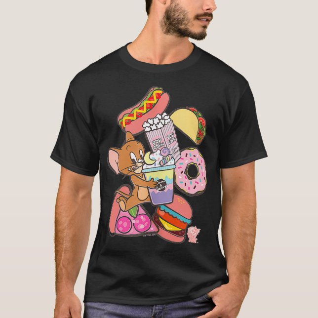Tom und Jerry Geschmackvolle Leckereien  T-Shirt (Vorderseite)