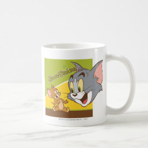 Tom und Jerry Hanna Barbera Logo Kaffeetasse