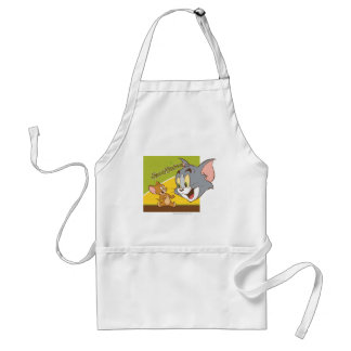 Tom und Jerry Hanna Barbera Logo Schürze