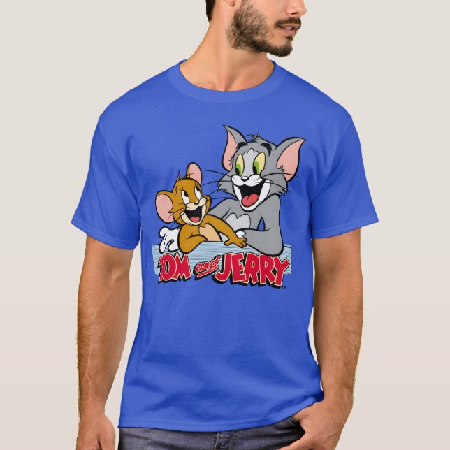 Tom und Jerry Happy Freunde T-Shirt (Vorderseite)