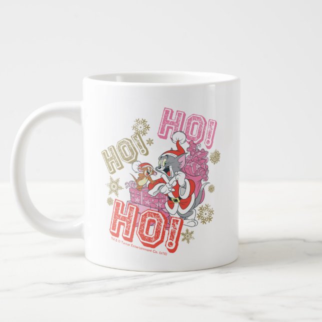 Tom und Jerry "Ho! Ho! Ho!" Lieferung von Weihnach Jumbo-Tasse (Links)